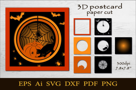 3D Halloween SVG: Crafts & Graphics