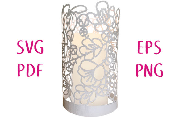 Bramble Flower Lantern 3D: A Versatile 3D SVG for Shapes
