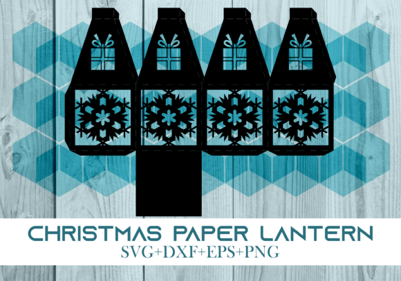 Christmas Paper Lantern Series 0083: A 3D SVG Review