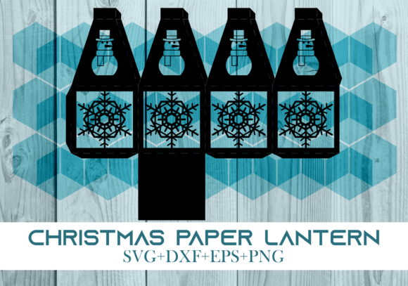 Christmas Paper Lantern Series 0097: A 3D SVG Review