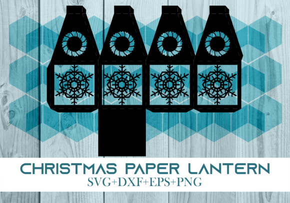 Christmas Paper Lantern Series 0100: A 3D SVG Review