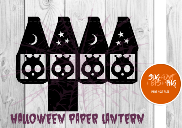 Halloween Paper Lantern Series 045: 3D SVG Shapes Review