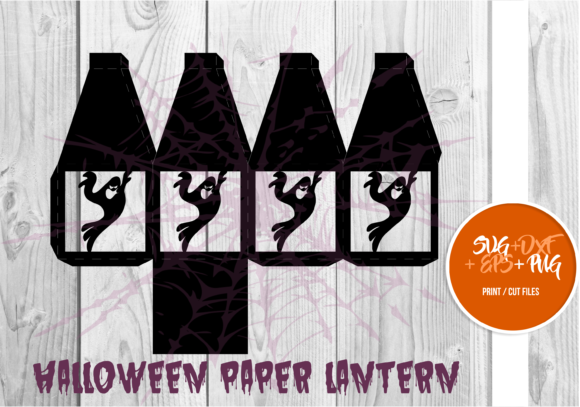 Halloween Paper Lantern Series 060: A 3D SVG Shapes Review