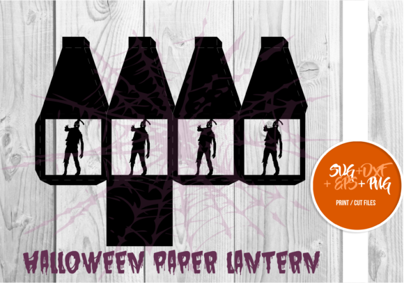 Halloween Paper Lantern Series 088: 3D SVG Shapes Review