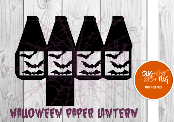 Halloween Paper Lantern Series 095: A 3D SVG Shapes Review