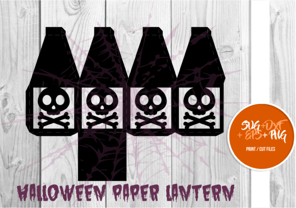 Halloween Paper Lantern Series 099: A 3D SVG Shapes Review