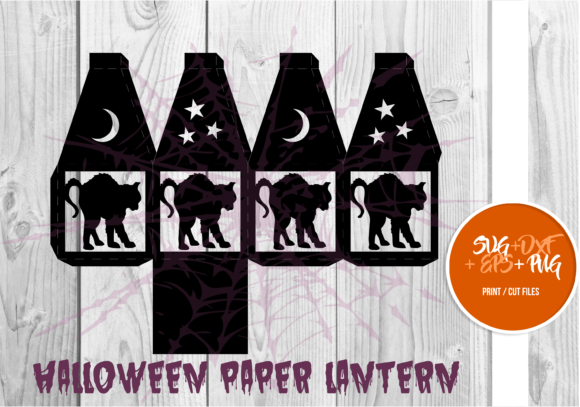 Halloween Paper Lantern Series 114: A 3D SVG Shapes Review