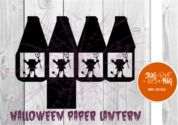 Halloween Paper Lantern Series 119: A 3D SVG Shapes Review