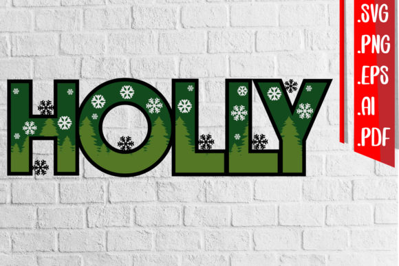 Holly Layered 3D Cut SVG: A Designer's Review