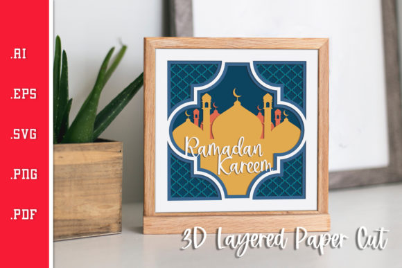 Ramadan Kareem SVG: Graphics for Crafts & Brands