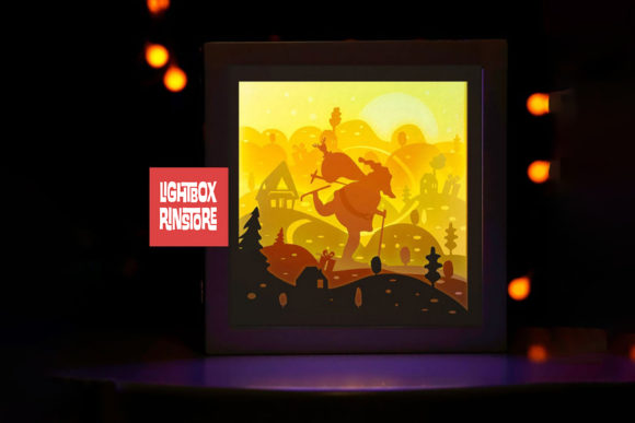 Review: 106 Merry Xmas 3dpaper Lightbox Template