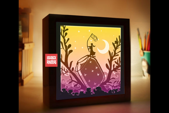 Review: 184 Catch the Stars 3d Paper Lightbox Design