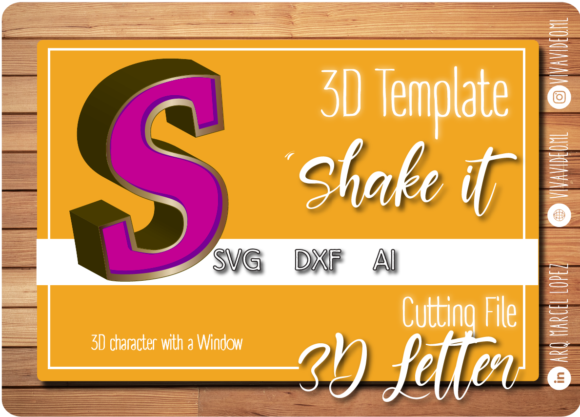 Review: The 3D Letter with Window S for Modern Embroidery
