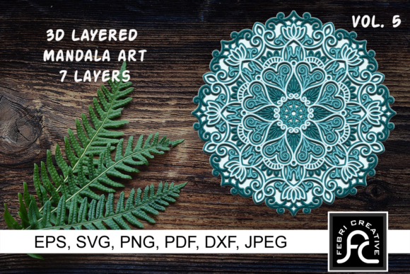 Reviewing 3D Layered Mandala Art 5 SVG