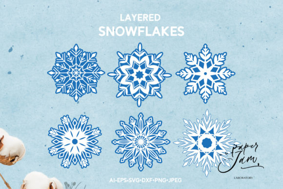 Reviewing 3D Snowflake Graphics for Crafts