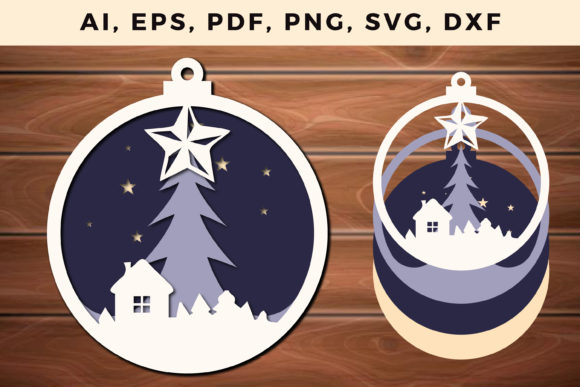 Reviewing 3D SVG Christmas Ball Assets