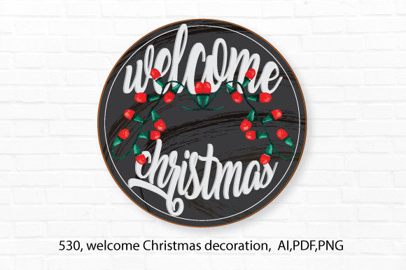 Reviewing the Welcome Christmas Multilayer Round Sign